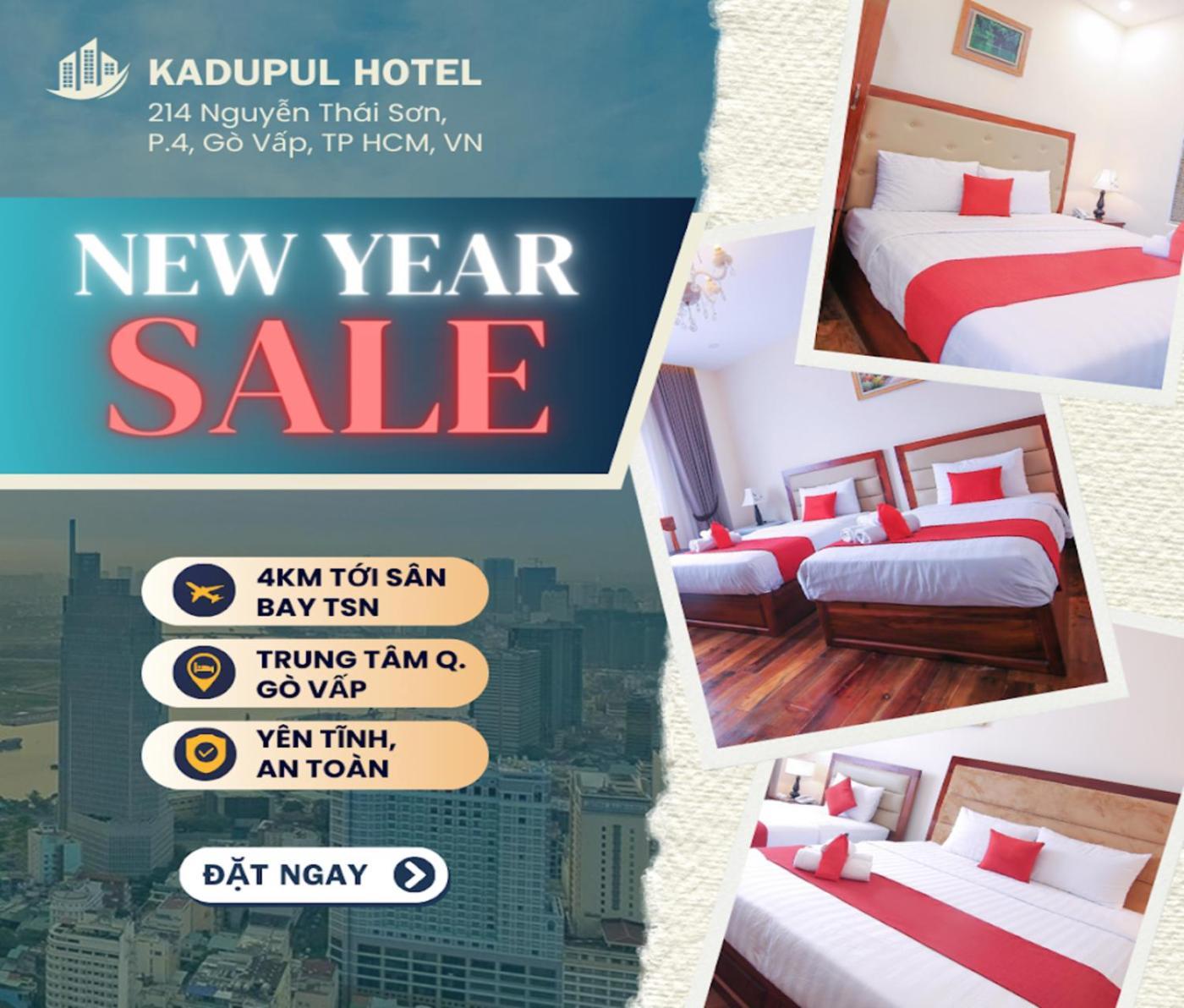 Kadupul Hotel Nguyen Thai Son Ho Chi Minh-byen Eksteriør bilde